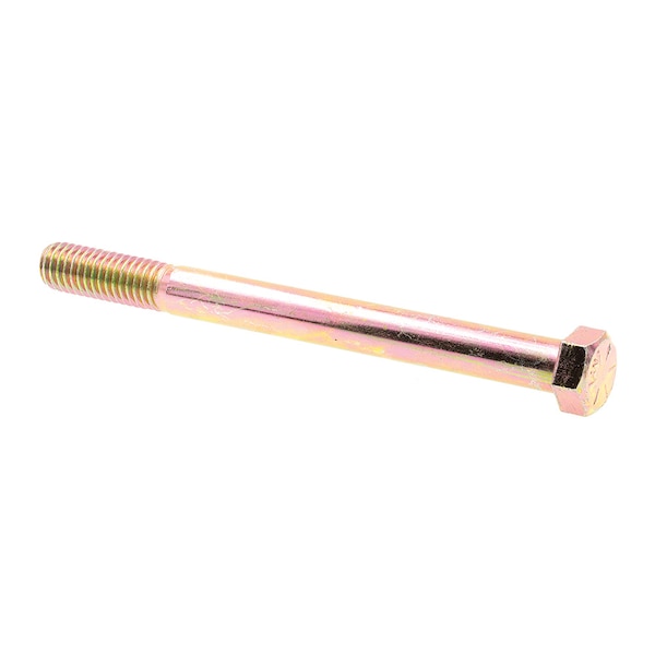 Prime-Line Hex Head Cap Screw, Grade 8 7/16in-14 X 5in Grade 8 Yellow Zinc Plated Steel 5PK 9105713 - main